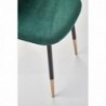 K379 krzesło ciemny zielony 