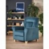 BARD fotel wypoczynkowy ciemny niebieski