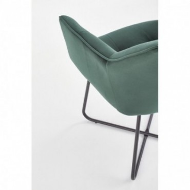 K377 krzesło ciemny zielony 