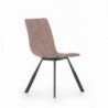 K280 krzesło brązowy / czarny 
