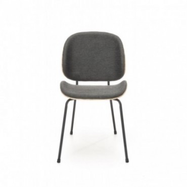 K467 krzesło dąb naturalny / tap: ciemny popiel 