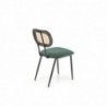 K503 krzesło ciemny zielony 