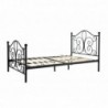 PANAMA 120 cm łóżko metalowe czarny 