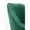 FRESCO fotel młodzieżowy ciemny zielony velvet 