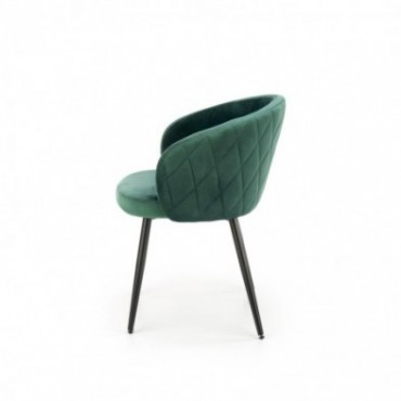 K430 krzesło ciemny zielony 