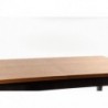 WINDSOR stół rozkładany 160-240x90x76 cm kolor ciemny dąb/czarny 