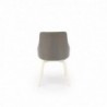 TOLEDO krzesło biały / tap. Inari 91 