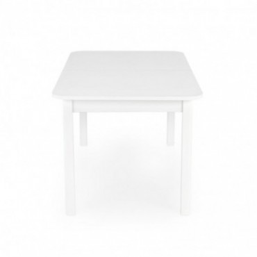 FLORIAN stół rozkładany blat - biały, nogi - biały 