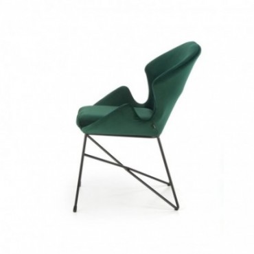 K458 krzesło ciemny zielony 