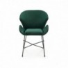 K458 krzesło ciemny zielony 