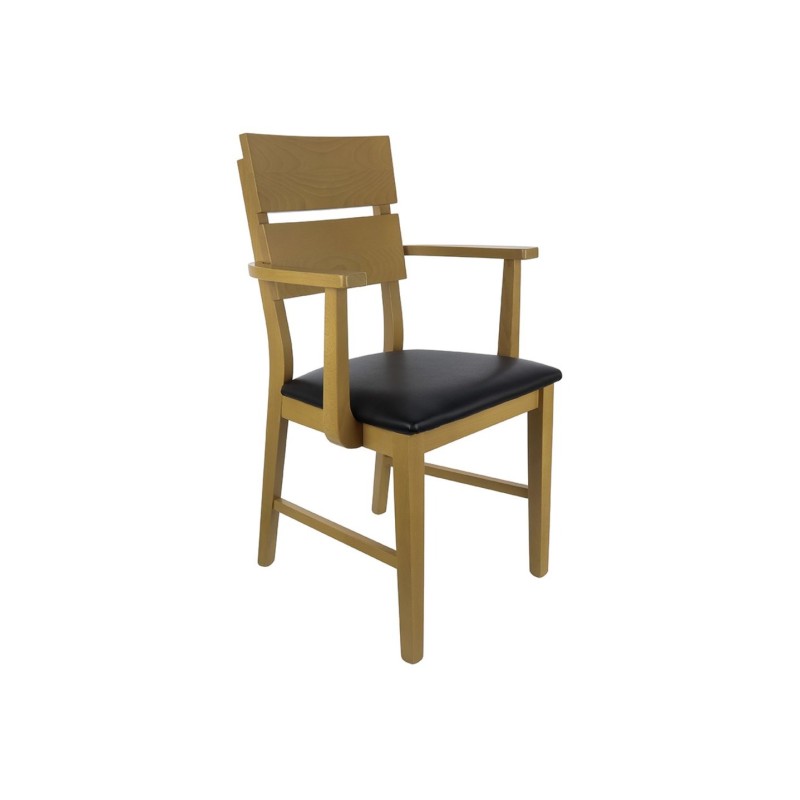 Krzesło Verde z podłokietnikami