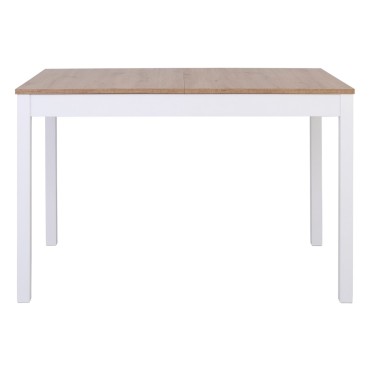 Stół rozkładany Salga dąb artisan/biały