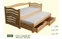 Łóżko Parterowe Cyryl II