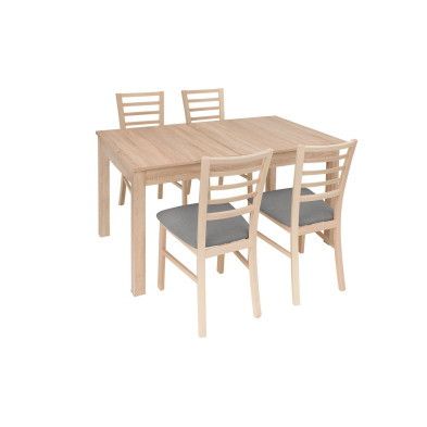 Zestaw stół z krzesłami Bryk